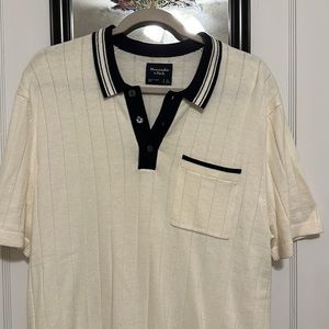 Abercrombie knitted polo